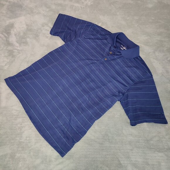 Grand Slam Golf T Shirt Tee Golfing Dri Fit Sports Size M Short Sleeve Stripes - Picture 1 of 6